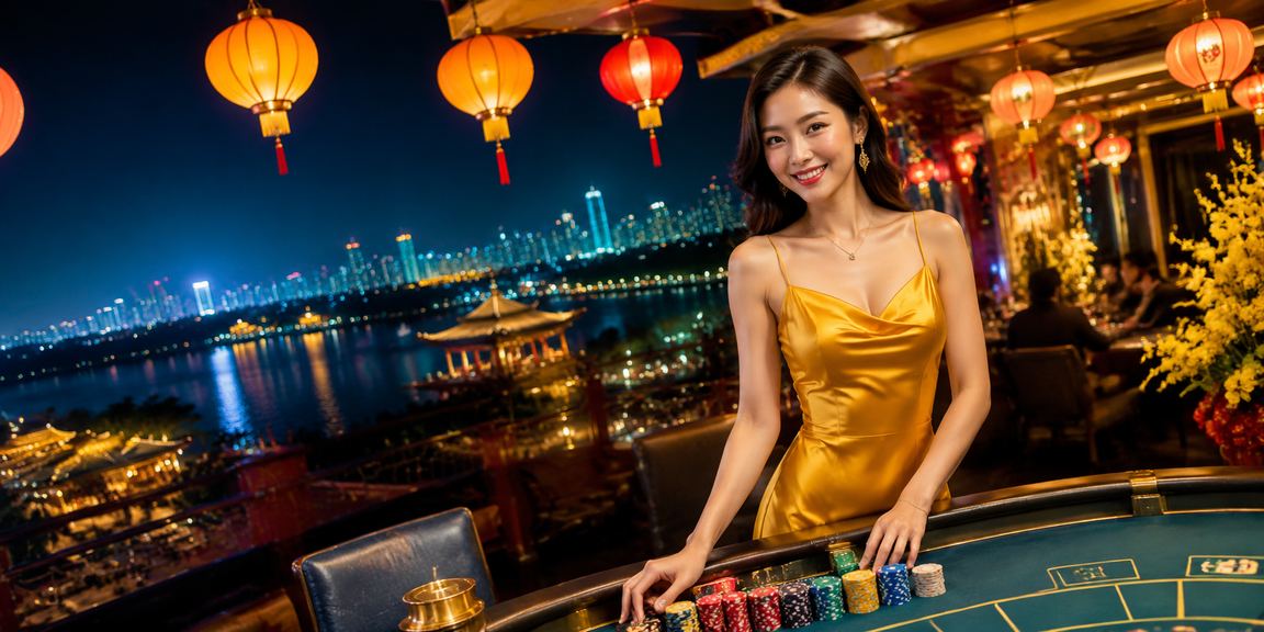 Người chơi tại Hà Nội thưởng thức baccarat trực tuyến dưới ánh đèn lồng đêm phố cổ